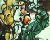 马克 夏加尔 : 亚当和夏娃